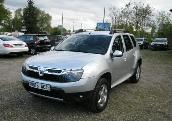 Dacia Duster cena 25900 przebieg: 142947, rok produkcji 2013 z Bytom Odrzański małe 631